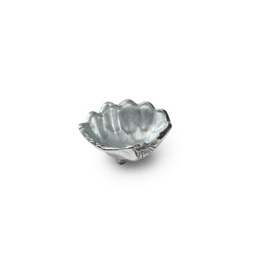 Julia Knight Sea Horse Pedestal Bowl Grey 10-Inch Hydrangea Julia Knight Sea Horse Pedestal Bowl Grey 10-Inch Hydrangea